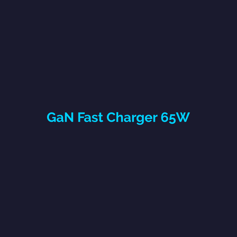 GaN Fast Charger 65W - Enai Global Trading