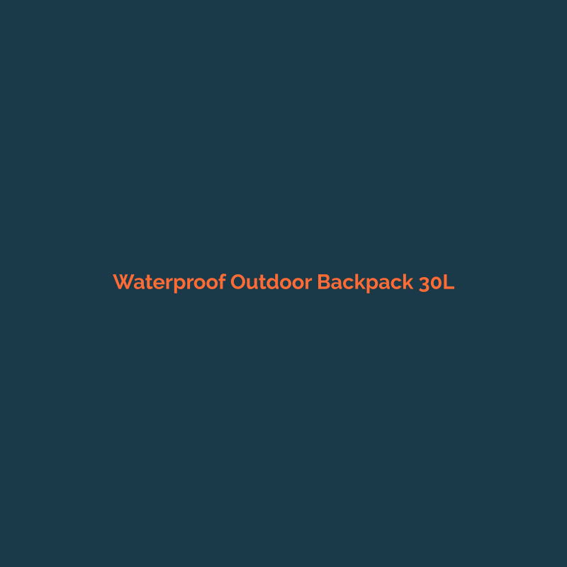 Waterproof Outdoor Backpack 30L