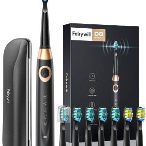 Electric Toothbrush with 8 Brush Heads