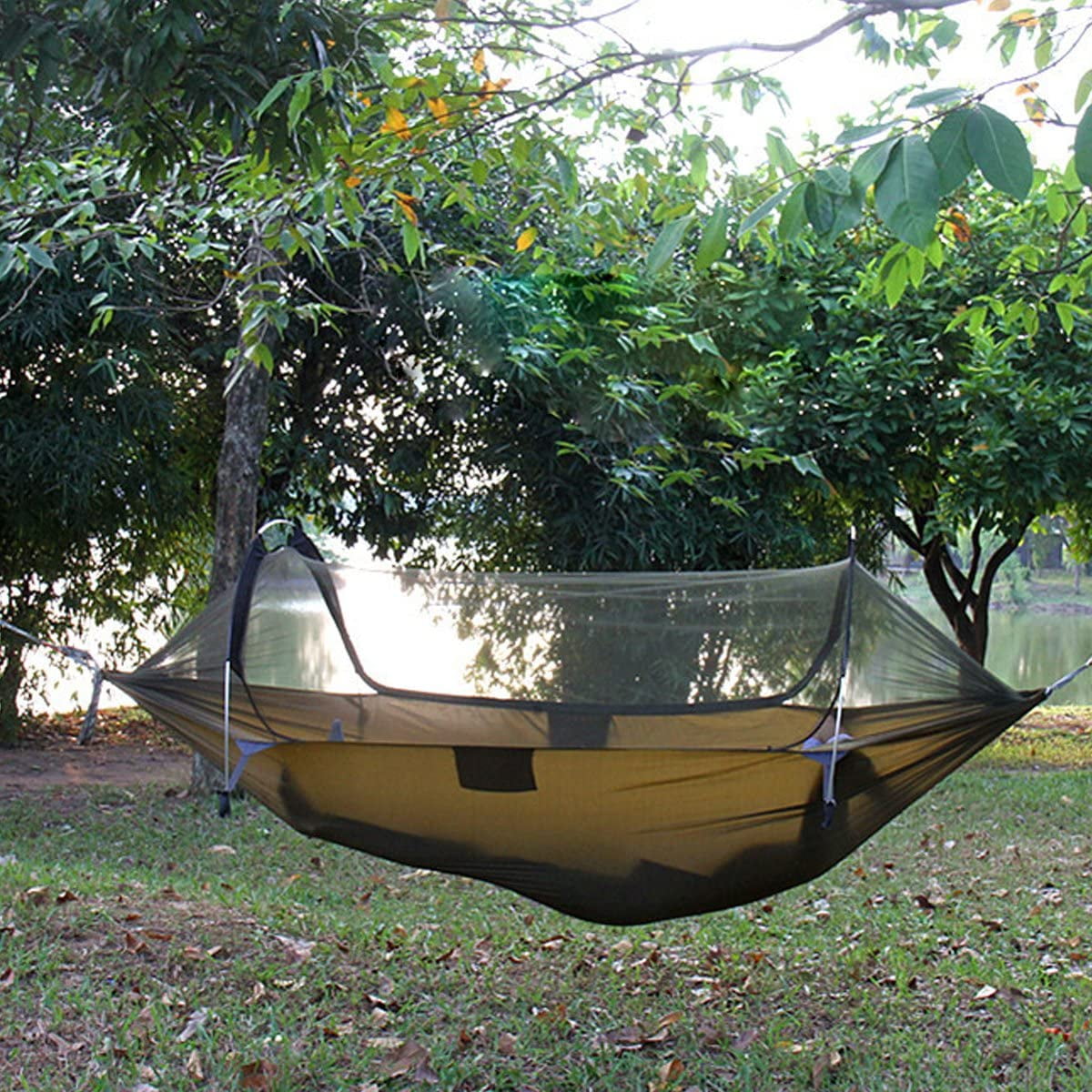 Camping Hammock with Mosquito Net & Rainfly