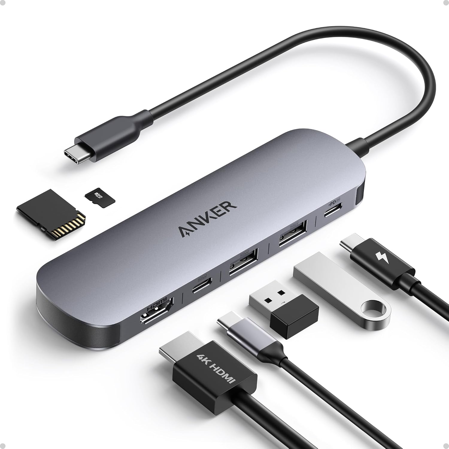 USB-C Hub 7-in-1 Multiport Adapter